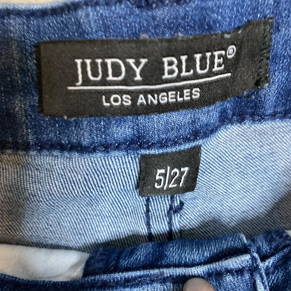 Judy Blue Skinny Jeans Classic Blue Size 5/27 - Picture 5 of 6